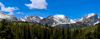 Peaks surrounding Bear Lake, CO