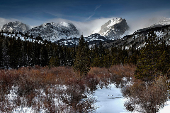 View from Storm Pass Trailhead, Rocky Mountatin National Park, CO